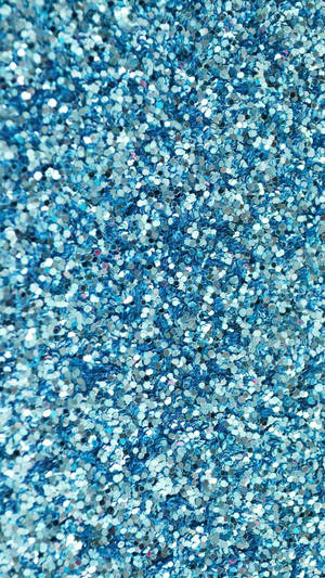 Coarse Blue Glitter Sparkle Iphone Wallpaper