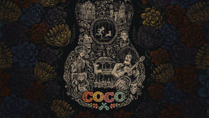 Coco Animation Guitar Digital Art Wallpaper