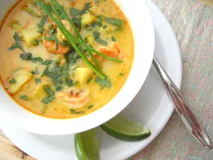 Coconut Shrimp Chowder Wallpaper