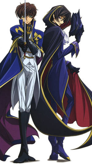 Code Geass Lelouch And Suzaku Kururugi Wallpaper