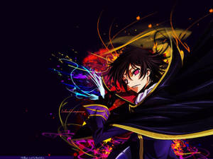 Code Geass Neon Lelouch Hd Wallpaper
