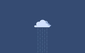 Coder Binary Cloud Wallpaper