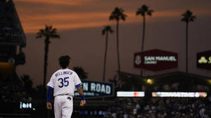 Cody Bellinger Facing Audience Wallpaper