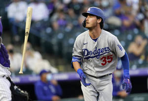 Cody Bellinger Focus Shot Wallpaper