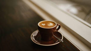 Coffee Latte Morning Glory Feels Wallpaper