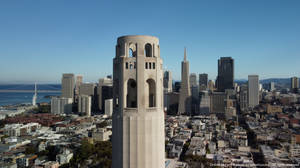 Coit Tower Observation Deck Wallpaper