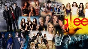 Collage Of Different Tv Shows And Movies Wallpaper
