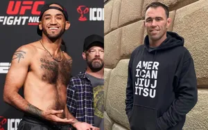 Collage Of Mike Jackson And Jake Shields Wallpaper