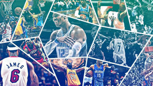 Collage Of Nba Desktop Wallpaper