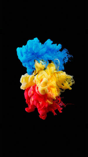 Color Explosions Samsung Galaxy S4 Wallpaper