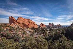 Colorado's Beautiful Garden Of Gods Wallpaper