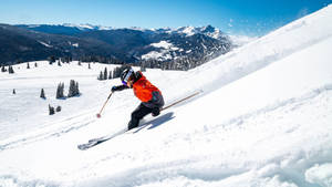 Colorado Vail Skiing Wallpaper