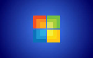 Colored Microsoft Windows Logo Wallpaper