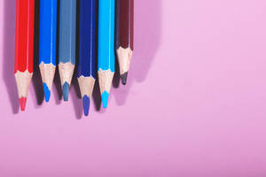 Colored Pencils For Illustration Wallpaper