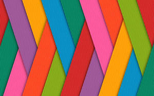 Colorful Abstract Weave Material Design Wallpaper