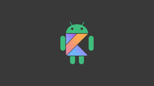 Colorful Android Robot Wallpaper