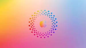 Colorful Apple Logo Gradient Wallpaper