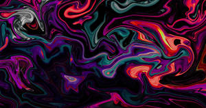 Colorful Black Marble 4k Wallpaper