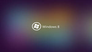 Colorful Blur Windows 8 Background Wallpaper