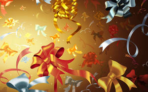 Colorful Bows Image Wallpaper