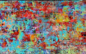 Colorful Contemporary Painting Wallpaper