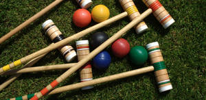 Colorful Croquet Wallpaper