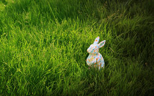 Colorful Easter Bunny Wallpaper