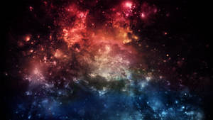 Colorful Galaxy Background Wallpaper