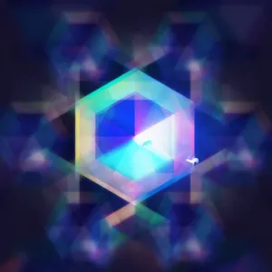 Colorful Geometric Abstract Wallpaper