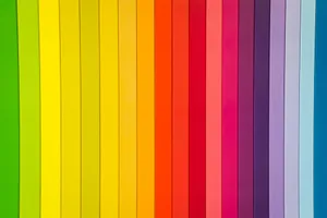 Colorful Lines Banner Wallpaper