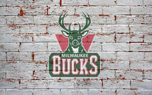 Colorful Milwaukee Bucks Logo Wallpaper