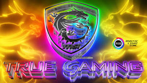 Colorful Msi True Gaming Wallpaper