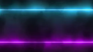 Colorful Neon Abstract Background In Blue And Pink Wallpaper