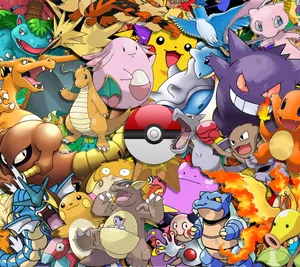 Colorful Pokémon Anime Hd Wallpaper