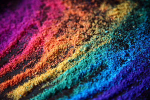 Colorful Powdered Substance Wallpaper
