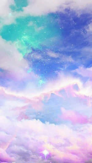 Colorful Rainbow Illuminating The Sky Wallpaper