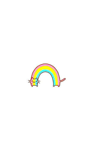 Colorful Rainbow & Pastel Shades Wallpaper