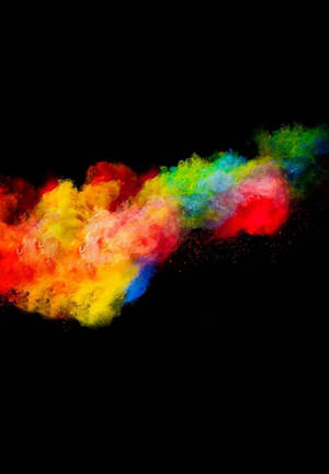 Colorful Smoke Bomb Ipad 2021 Wallpaper