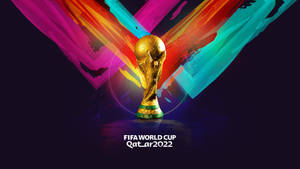 Colorful Vector Fifa World Cup 2022 Wallpaper
