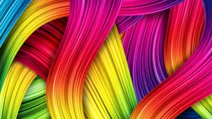 Colourful Abstract Art Wallpaper