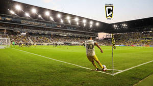 Columbus Crew Playing Soccer Wallpaper