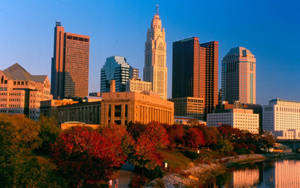 Columbus Ohio Metro Area Wallpaper