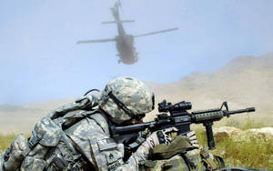 Combating Military Army Wallpaper