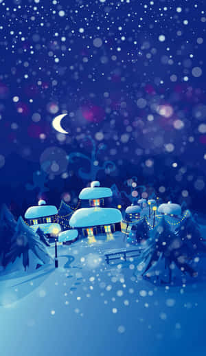 Come Join Us In This Magical Christmas Winter Wonderland! Wallpaper