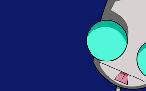 Comely Invader Zim Tongue Out Wallpaper
