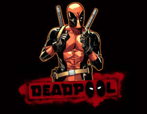 Comic Book Deadpool Logo Wallpaper