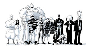 Comic Characters The Umbrella Academy Wallpaper