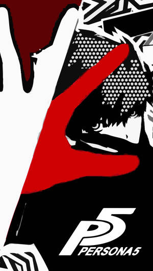 Comic Style Persona 5 Phone Wallpaper