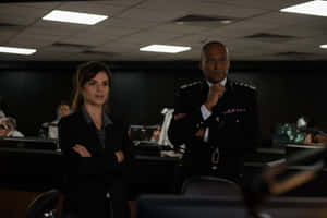 Command Center Drama Colin Salmon Wallpaper