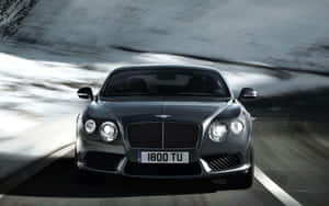 Command The Road With Bentley Sport Wallpaper